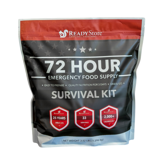 72 hour emergency food storage kit